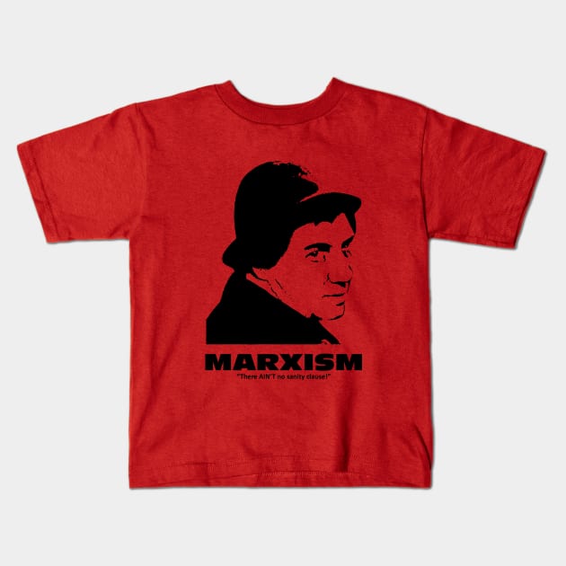 Chico Marxism Kids T-Shirt by GloopTrekker